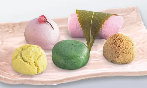旬の菓子揃い イメージ