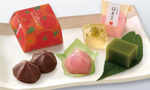 旬の菓子揃い イメージ